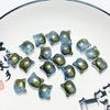 DW12 20 Stück Glas Kreativität Katzenkopf Perlen Niedlich Gerades Loch Lampwork Perle DIY Armbänder Halskette Ohrring DIY Zubehör