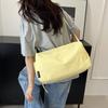 Bolsa Transversal Grande Capacidade Para Mulheres Casual Bolsa de Ombro de Nylon Para Viagens Curtas e Esportivas bolsa Diária Feminina para Deslocamento