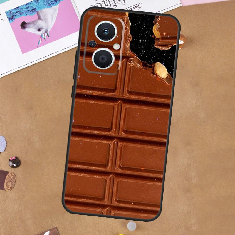 Chocolate Bar Case For OPPO Reno 4Z 5Z 8T 10 11 Pro 11F 5 6 7 8 Lite OPPO Find X5 X6 Pro X2 X3 Neo Cover