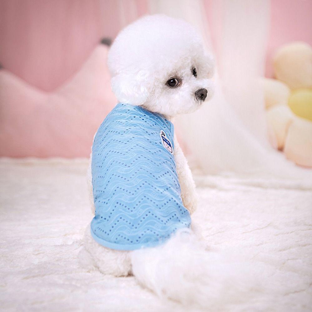 

Cartoon Print Puppy Summer Clothes Soft Summer Cat T-Shirt Dog Cool Clothing Spring L розовый