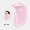 Women's Summer Face Shield: Full Face UV Protection Mask for Cycling & Windproof Headwear