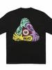 2025 Fashion Clothing 100% Cotton Printed T-shirt Personalized Trendy Youth Adult Top Four Seasons Versatile Trendy Brand Unisex