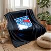 New York Rangers Flanell Fleece Decke Gemütlich Warm Überwurfdecke für Sofa Bett Reisen Ganzjahresnutzung
