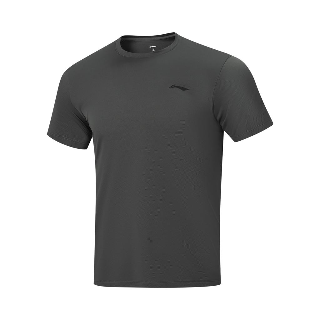 Li-Ning Fitness Series Round Neck Logo Letter Sports Suit Men suit AWBW087-7