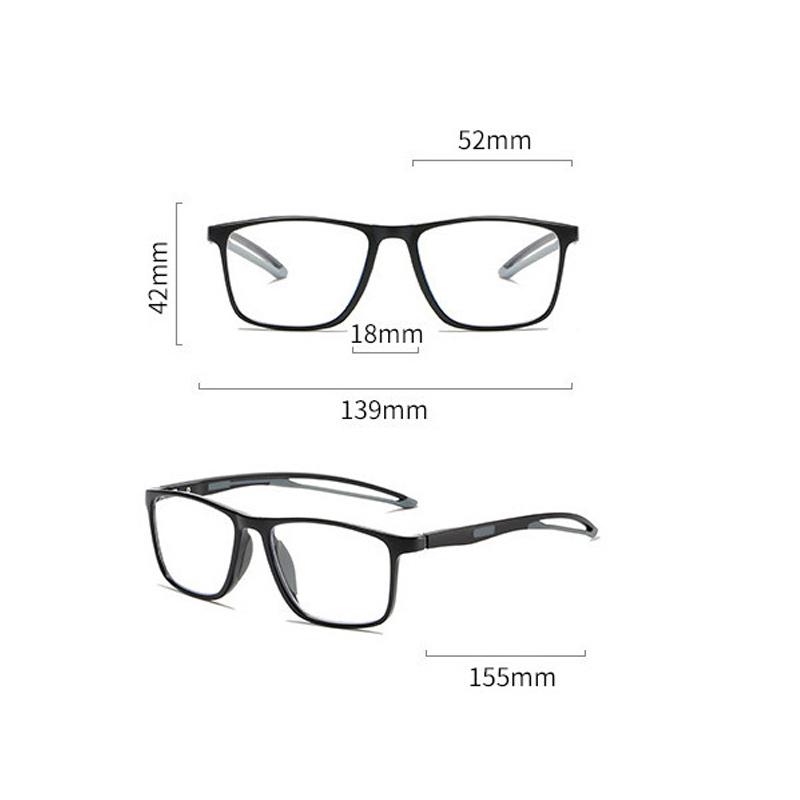 Fashion Vintage TR90 Photochromic Reading Glasses Flexible Color Changing Presbyopia Eyewear Retro Outdoor Sports Sunglasses To +4.0
