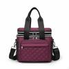 Boxy Insulated Meal Carrier Oxford Cloth Adjustable Shoulder Strap Food