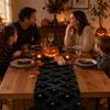 Table Runner with Halloween Printed Pattern for Dining Table Decoration