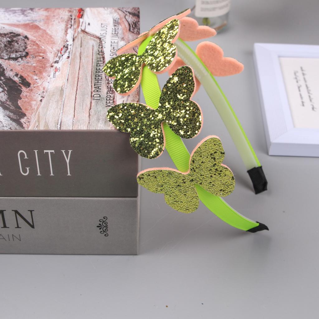 1PC Butterfly Headbands for Girls Cute Glitter Butterfly Hairbands Children Kids Hair Accessories