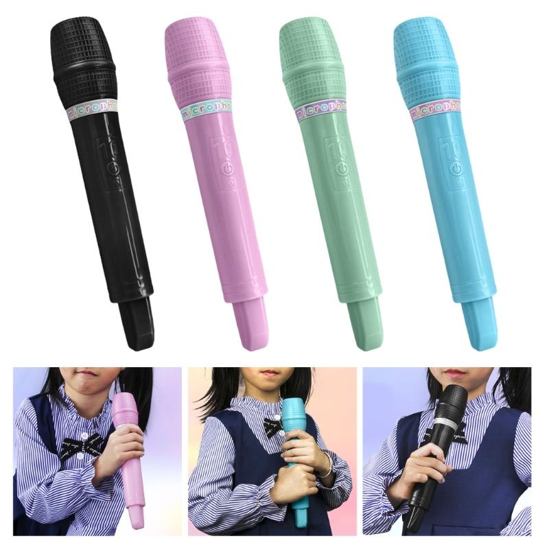 Props Microphones Fake Microphones Props Pretend Microphones Toy Microphones for Kids Toddler, Girls Toy for Teen Girl Gift
