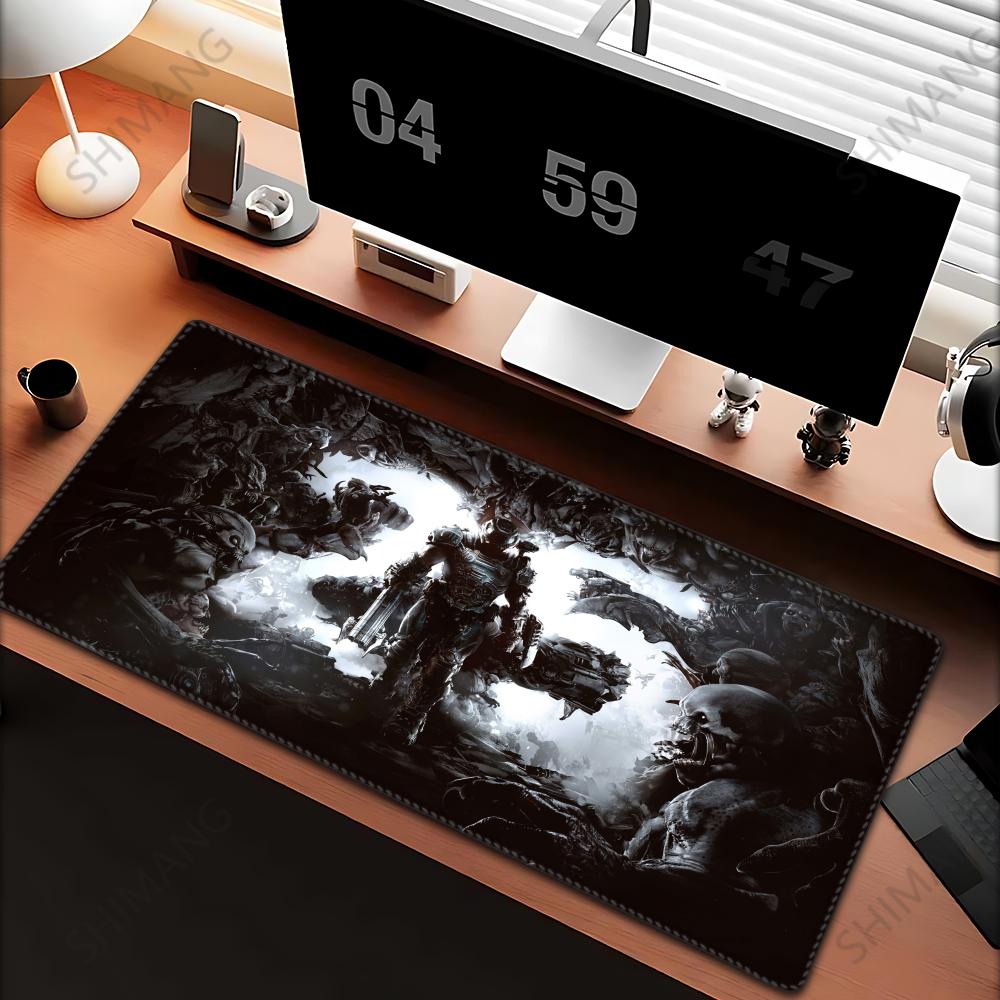 HD DDoom Mousepad Large Gaming Mouse Pad LockEdge Thickened Computer Keyboard Table Desk Mat