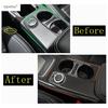 Central Control Water Cup Holder Frame Cover Trim Accessories For Mercedes-Benz CLA W117 A Class GLA 200 220 X156 2015 - 2018