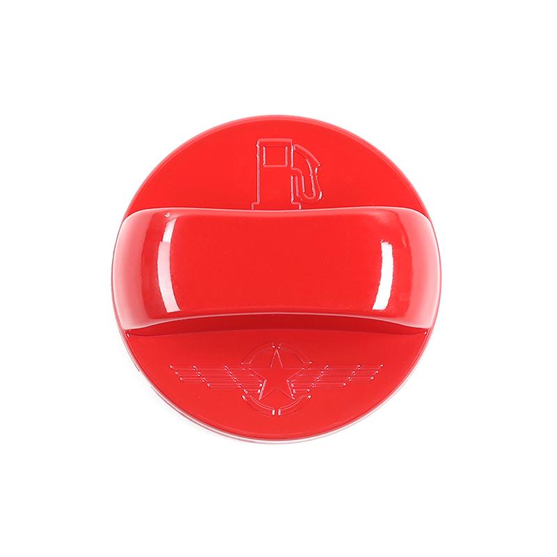 Car ABS Fuel Tank Cap Fuel Gas Tank Cover Decoration Cover Stickers For Suzuki Jimny 2010+ Car Mouldings Accessories красный