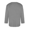 Męski kolorowy top T-shirt z okrągłym dekoltem i rękawem 3/4