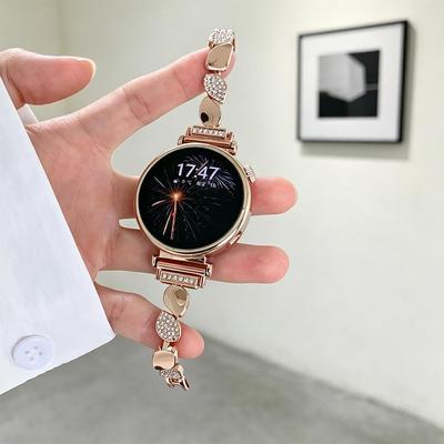 Rhinestone Mirror Surface Watch Strap for Huawei GT6/GT5/GT4