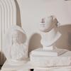Europäische Klassische Büsten Gips Skulpturen von Herkules Zeus Moses Poseidon Antike Mythologische Statue für Arbeitszimmer Bibliothek Dekoration