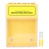 Visual Document Storage Box Dust and Water Poof MSDS Magnetic Industrial Document File Box