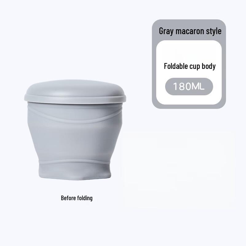 Portable Foldable Silicone Water Bottle for Camping