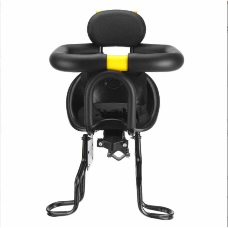 Safety Child Bicycle Seat Bike Front Baby Seat Outdoor Kids Saddle Pedals Support Back Rest Bike Seat