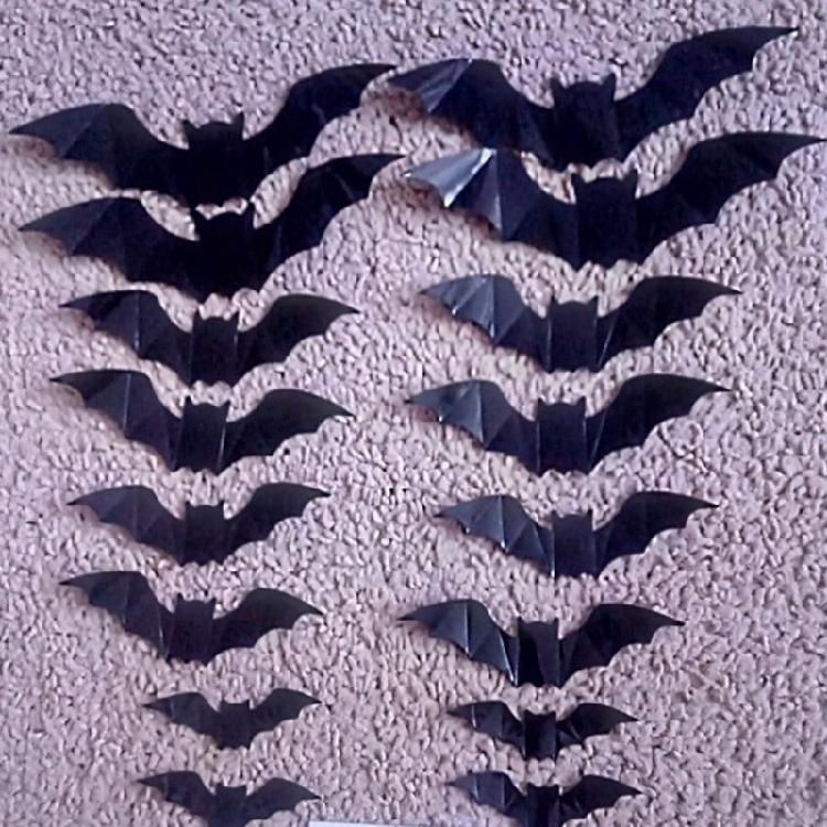 3 Bats Shape Craft Die Carbon Steel Cutting Tool For Embossing Scrapbooking Projects