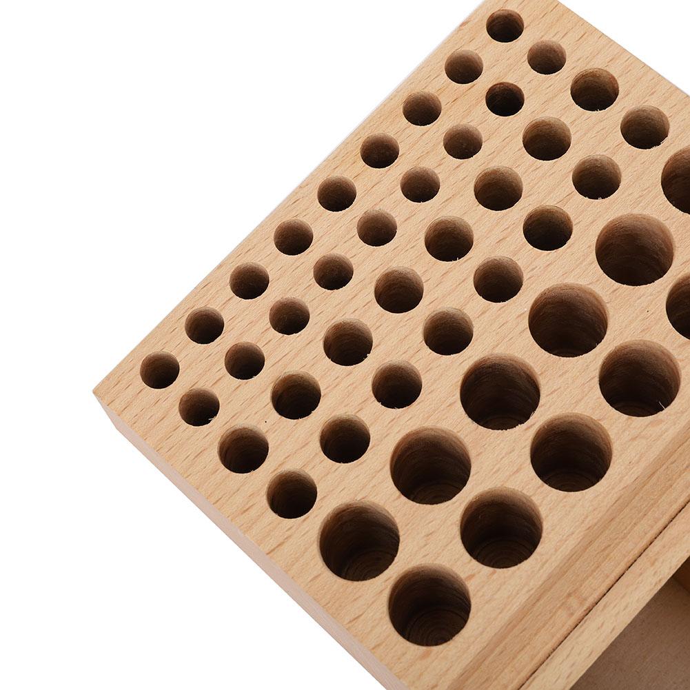 48 Holes Storage Rack Leather Craft Tool Holder Box Leather DIY Tool Holder Case  Less Than Br More Than (48 Holes Rack