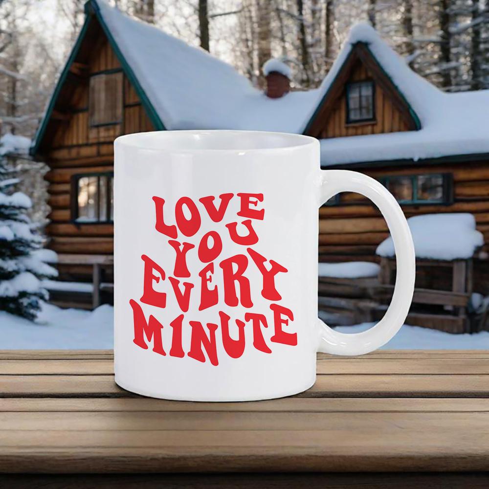 

Simple Alphabet Coffee Cup Stylish Leopard Print Coffee Mug Jesus Painted Milk Juice Tea Cups Drinkware Christmas Gift Cute Mugs 330ml