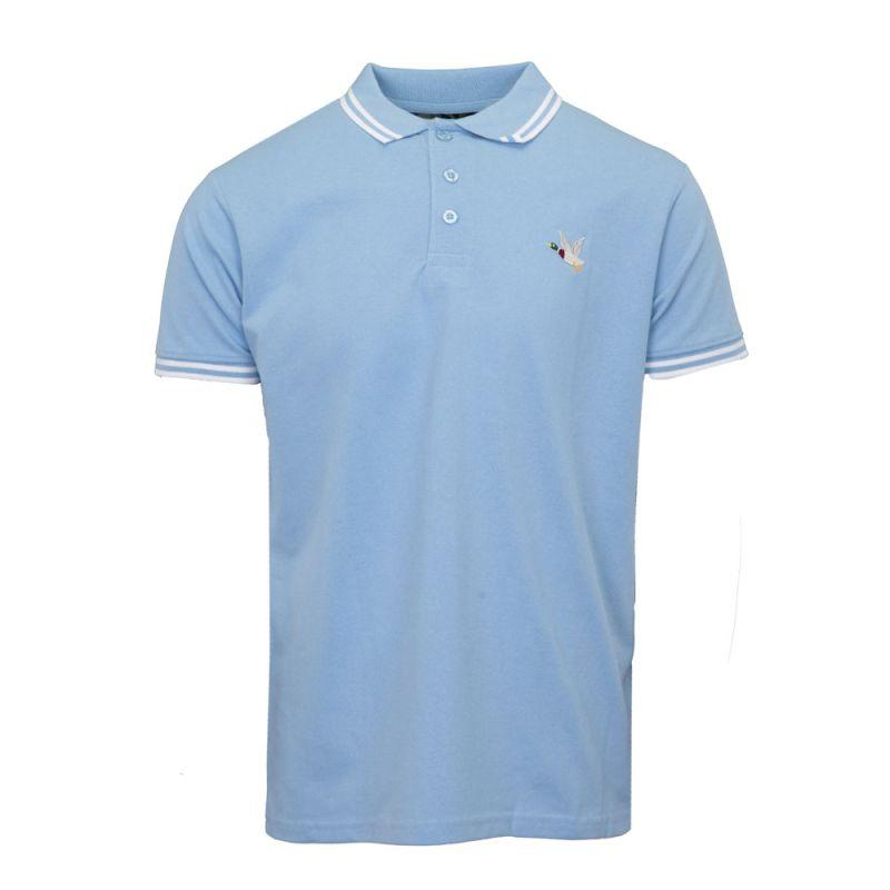 Polo Sherman Colorful Embroidered Logo with Silver Buttons Men CHEVIGNON