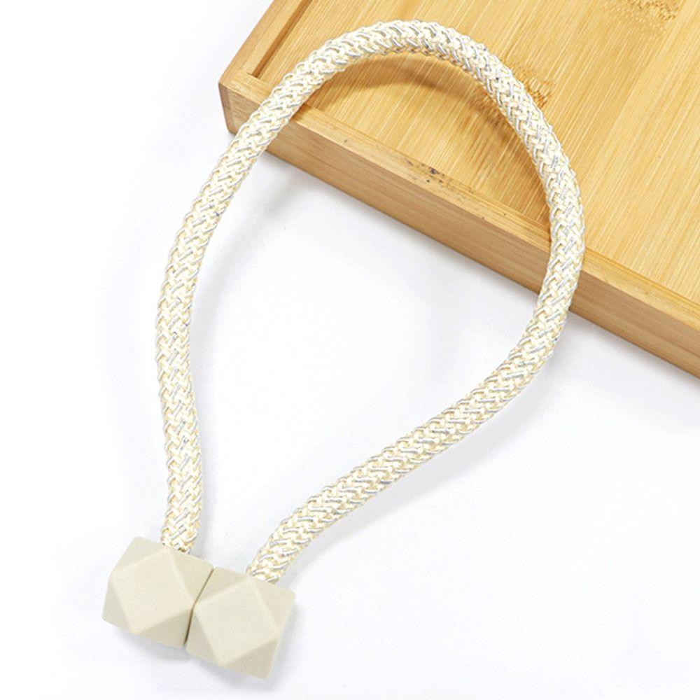 No Punching Magic Cube Buckle Thickened Magic Cube Curtain Tie Curtain Holdback Rope  Curtains