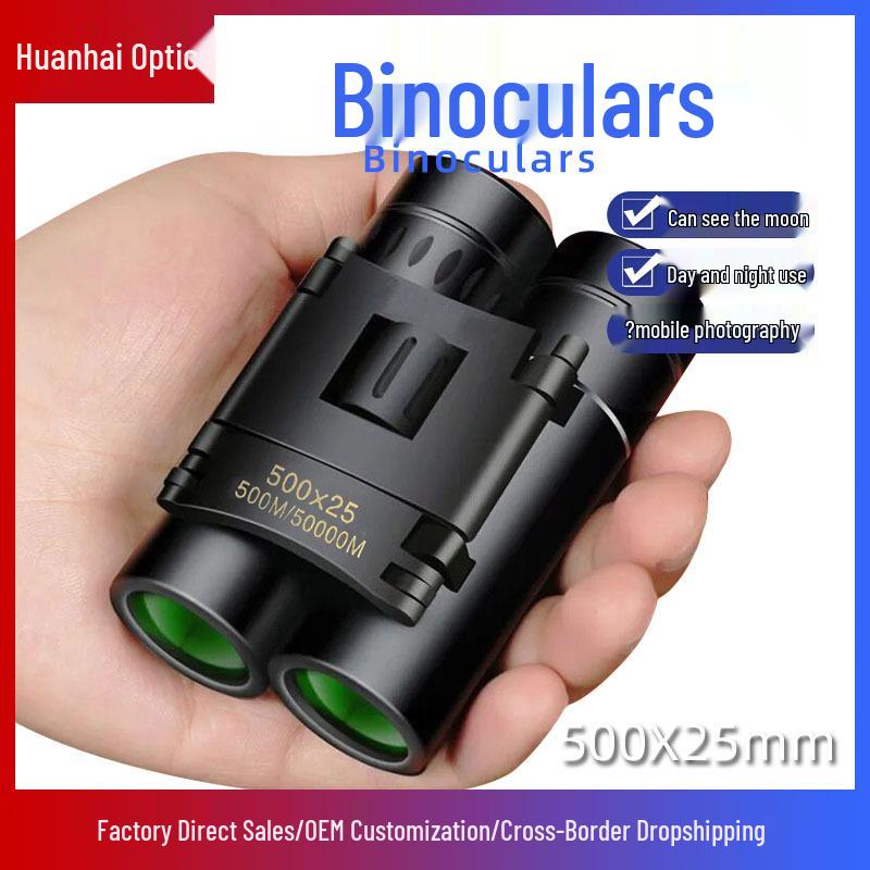 Retro Telescopic Theater Binoculars with Handle & Chain