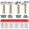 Short Handle Fitter's Hammer Mini Claw Hammer Durable Ball Peen Hammer  Household
