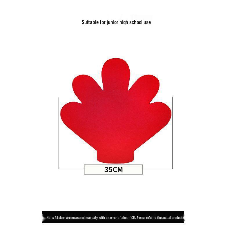 Creative Five-Finger Palm Dance Gloves for Kindergarten Performances and Sports Events