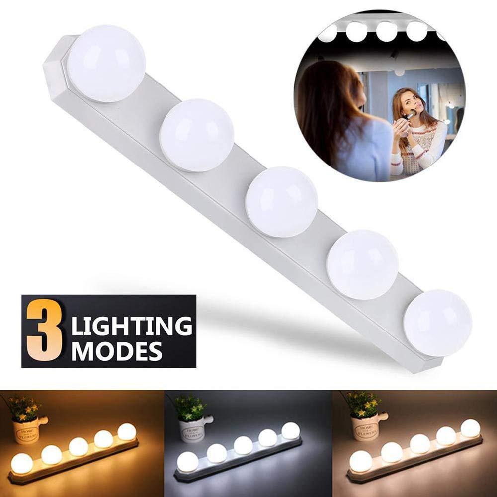 LED Vanity Light For Makeup Mirror LED Light Mirror Light Bulbs Vanity Lights USB 5V Bathroom Dressing Table Lighting