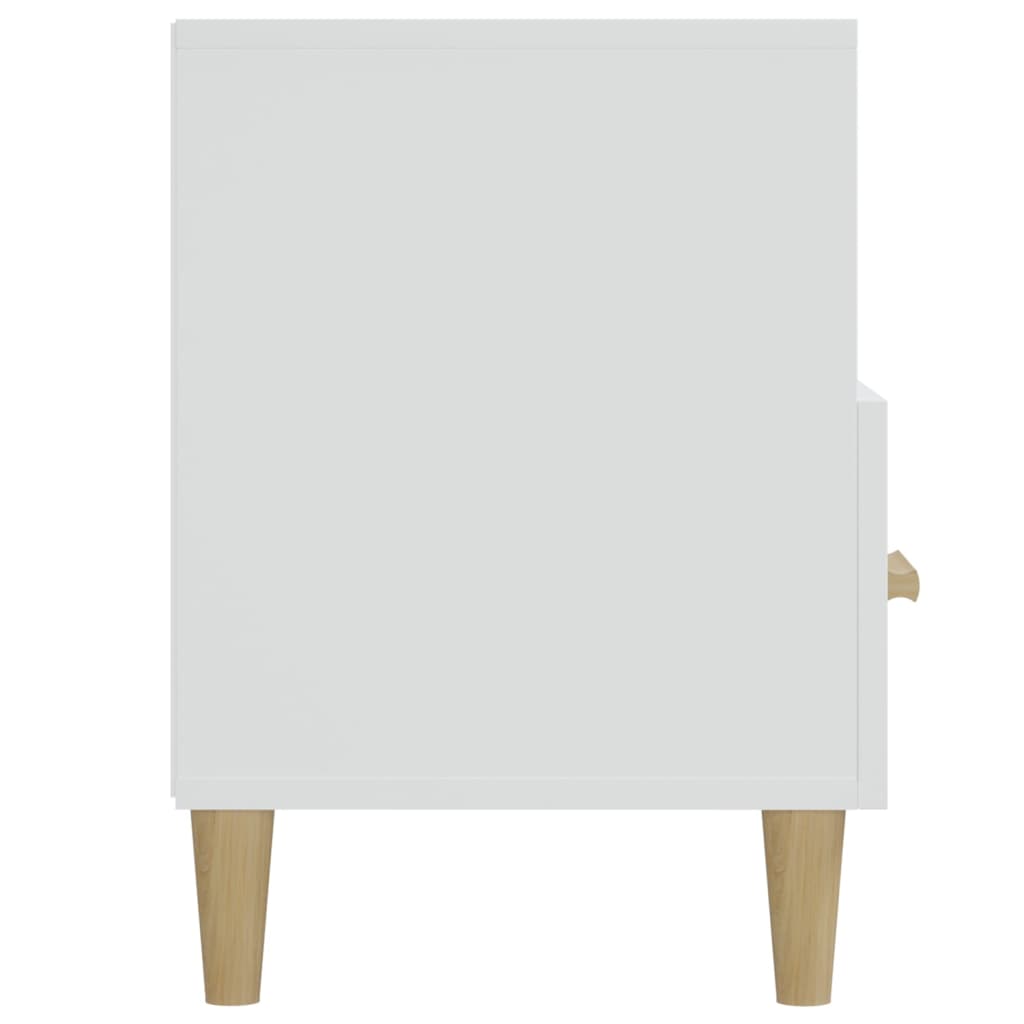 Vidaxl Szafka Pod Tv, Biała, 102X36X50 Cm, Materiał Drewnopochodny