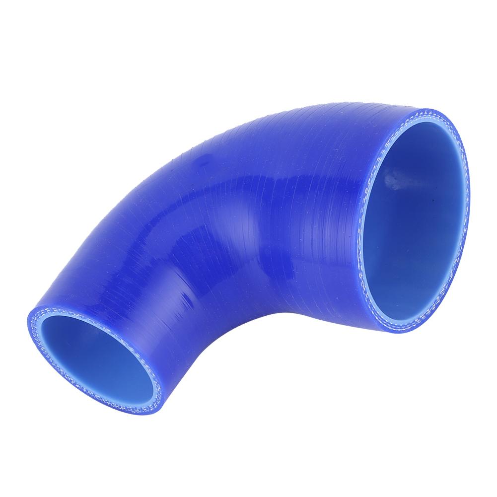 4Ply Silicone Coupler Hose for Turbo Intake Intercooler Pipe Tube 2in To 3in 90 Degrees  Car Modified