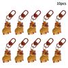 10Pcs Set Kapibala Hairpin Animation Sunglasses Capybara Headband Keychains Gifts For Guests Phone Bag Animal Pendants