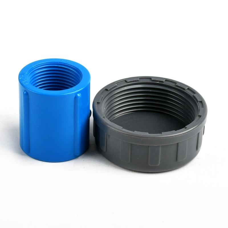 1/2 3/4 1 1.2 1.5 2 Inch PVC Pipe Female Threaded Connector Straight Elbow Tee 3-Way Adapter For Garden Irrigation Aquarium Pipe