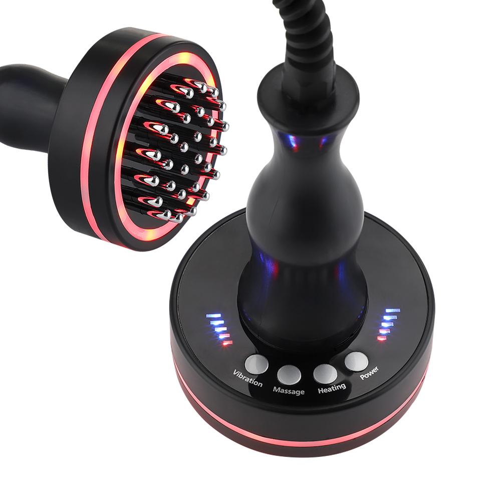 Electric Meridian Brush Gua Sha Body Massager Microcurrent Hot Compress Scraping Lymphatic Drainage Machine Fat Burner