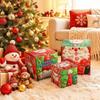 3pcs Snowman Christmas Gift Box Santa Claus Christmas Storage Box Xmas Decor Home Room Decor
