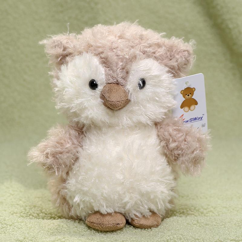Cute Curly Unicorn Monkey Owl Penguin Pig Bear Animal Doll For Birthday Gift Girls And Kids