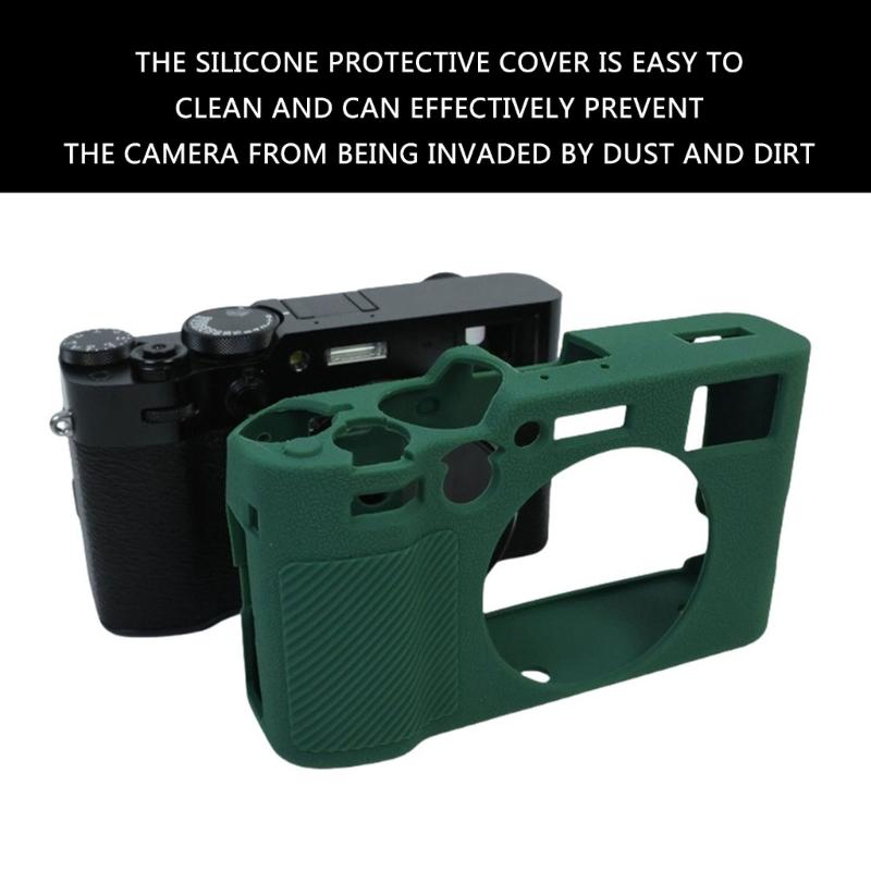 Camera Case Silicone Protective Case for X100VI Instants Camera Soft Rubber Lightweight Case