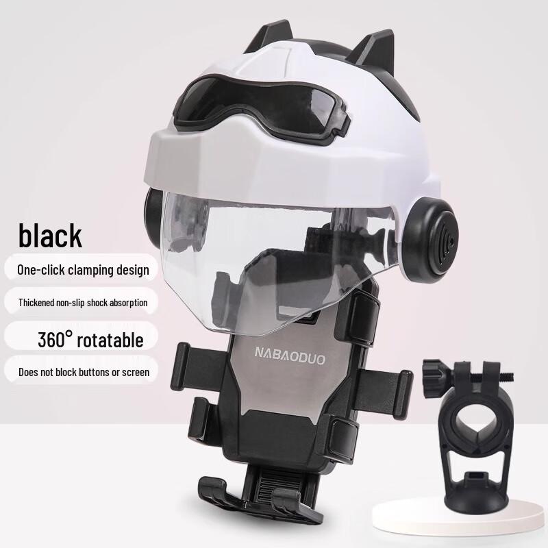 iosn Helmet-Style Phone Holder for Motorcycles & Bicycles Universal