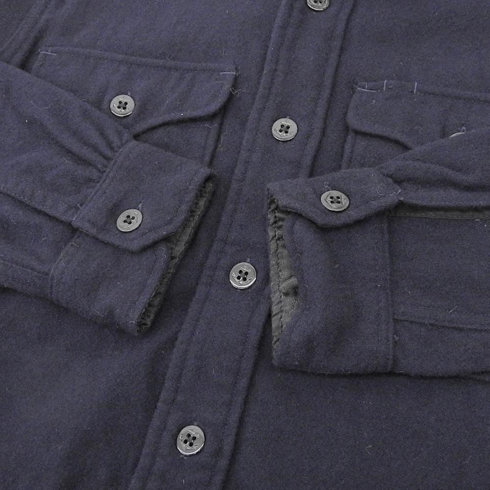 Engineered Garments Excellent condition 100% wool CPO shirt, men's, navy, size XS tops XS NavyUsed