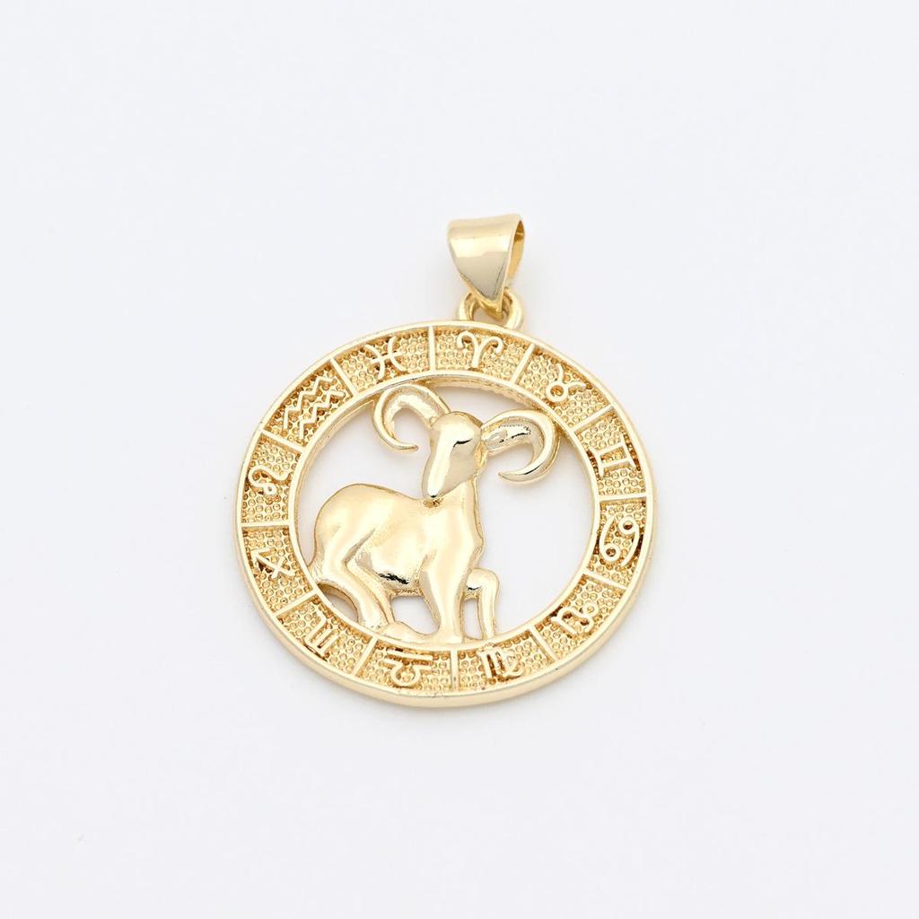 Zodiac Constellation Pendant Necklace for Men and Women - Elegant DIY Jewelry Accessory