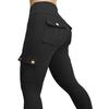 Women's High-Waist Quick-Dry Pocket Fitness Pants - Elastic & Tight Sports Leggings for Running & Bodybuilding