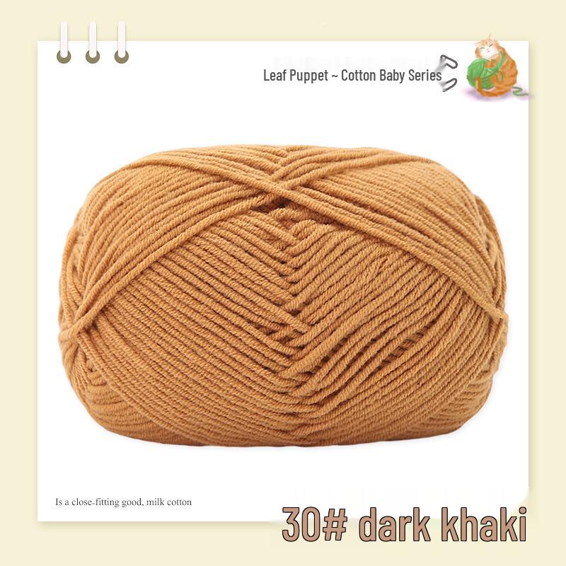 Yao Ou Handmade Crochet Flower Bouquet DIY Kit with 4-ply Combed Cotton Yarn