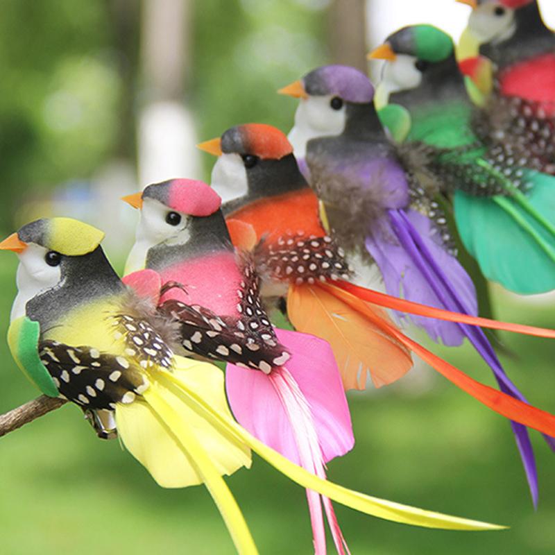 Swallow Tail Bird Clip Handmade Simulation Bird Plant-Decorated Artificial Bird Handicrafts For Ornament
