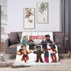 Soft Blanket Picnic Dispatch Game Throw Blanket  Flannel Bedspread For Bedroom Funny Sofa Bed Cover