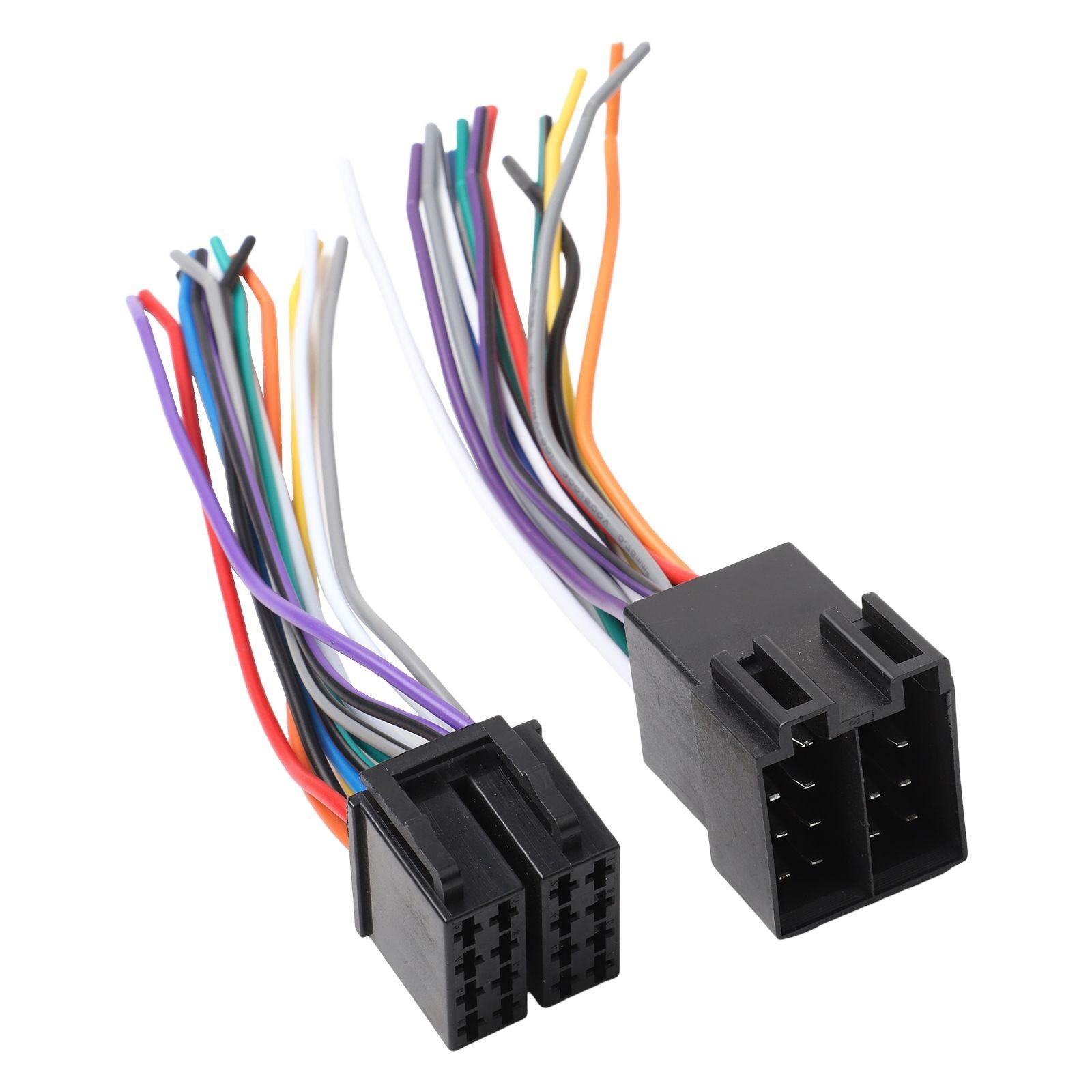 

For ISO Harness Adapter 16 Pin for Car Radio with Quick Installation Feature