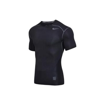 Comfortable Sports Fitness Short Sleeve T-Shirt Men Tops Black 826592-010