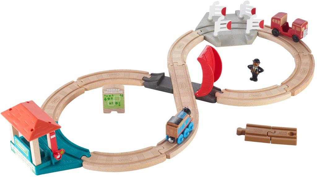 Locomotiva Thomas, seria cu șine din lemn, set de dantelă Thomas și Bertie FHM65