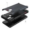 Realme 10/9i 5G Hybrid Armor Case - Black Rugged Protective Cover